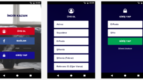 Android uygulamaya 5 yıldiz satin alma