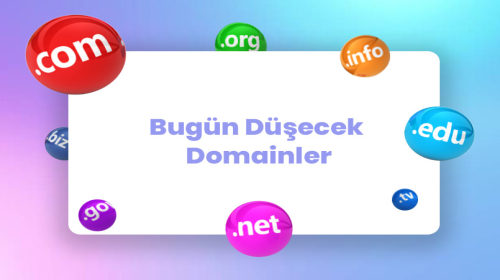 Düşecek Domainler - Silinecek Domainler Listesi - Bugün Düşecek Alan Adları